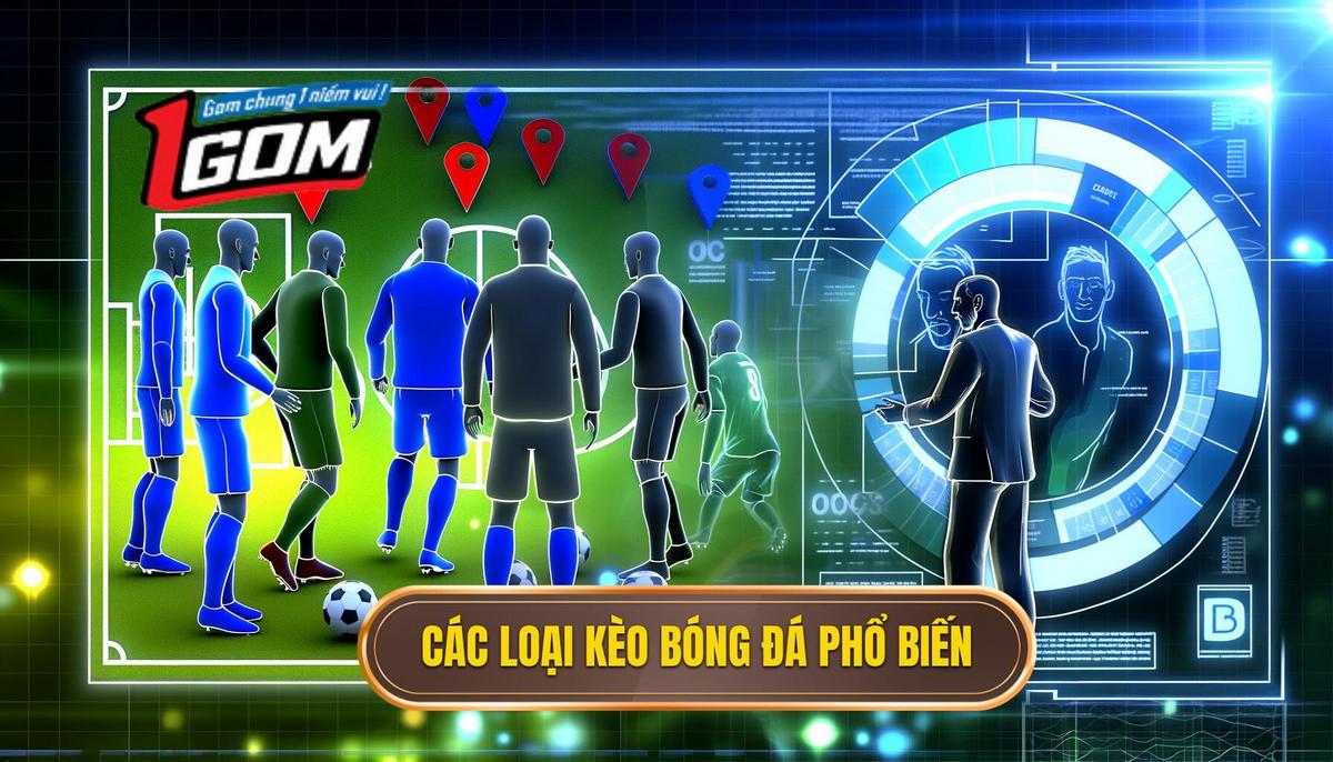  Các loại kèo phổ biến trong bóng đá