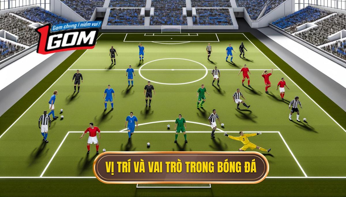 Chi tiết từng vị trí trong bóng đá