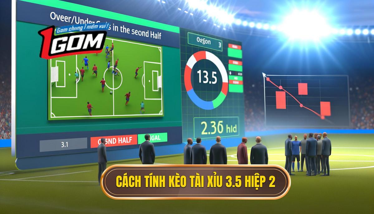 Cách tính tiền cược trong kèo tài xỉu 3.5 hiệp 2
