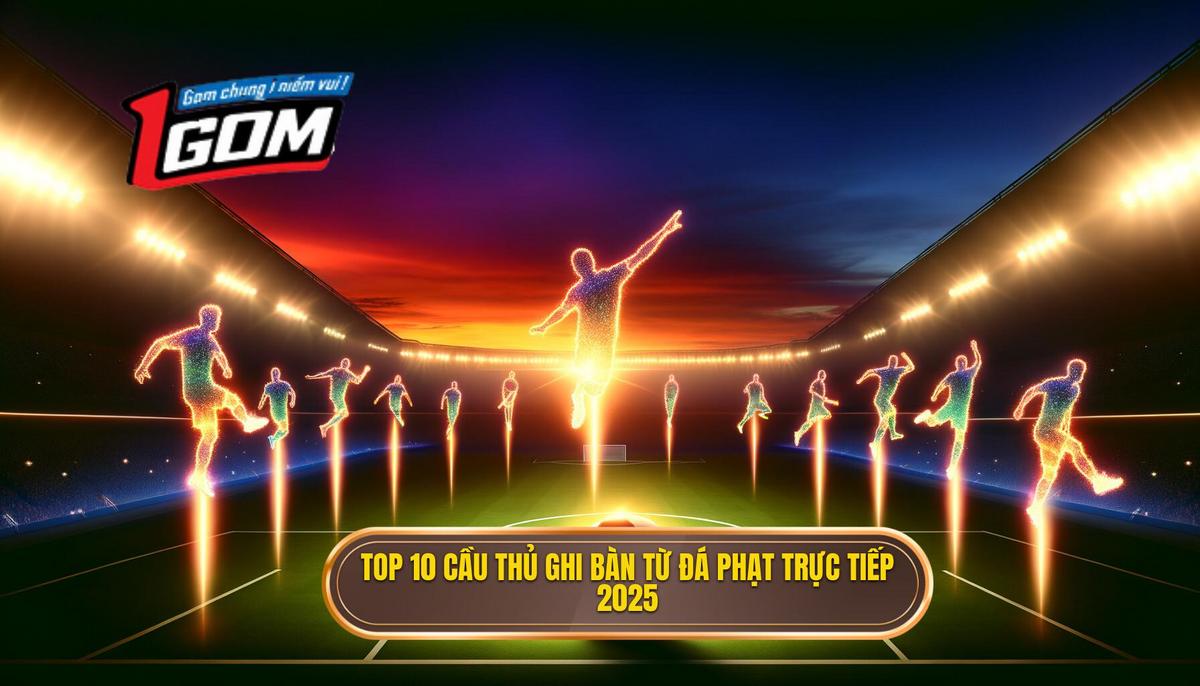 Top 10 cầu thủ ghi bàn từ đá phạt trực tiếp 2025