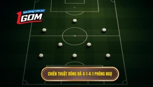 Chiến thuật bóng đá 4-1-4-1 phòng ngự