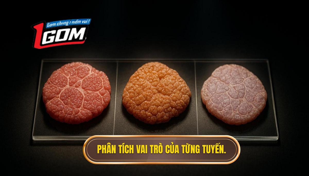 Phân tích vai trò chuyên biệt của từng tuyến