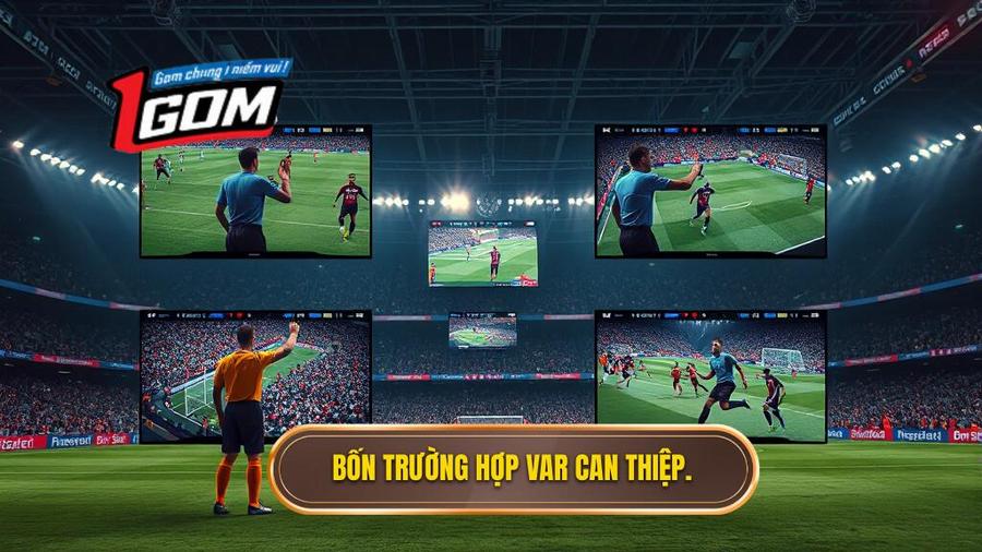 3. Bốn trường hợp VAR can thiệp.