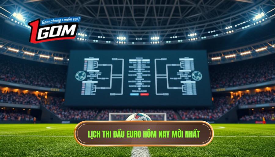 Bảng tổng hợp lịch thi đấu Euro hôm nay (Cập nhật liên tục)
